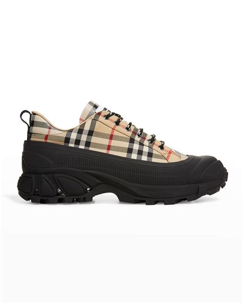 burberry arthur check sneaker|Burberry arthur vintage check sneakers.